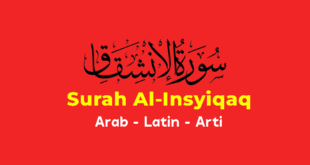 Surah Al Insyiqaq